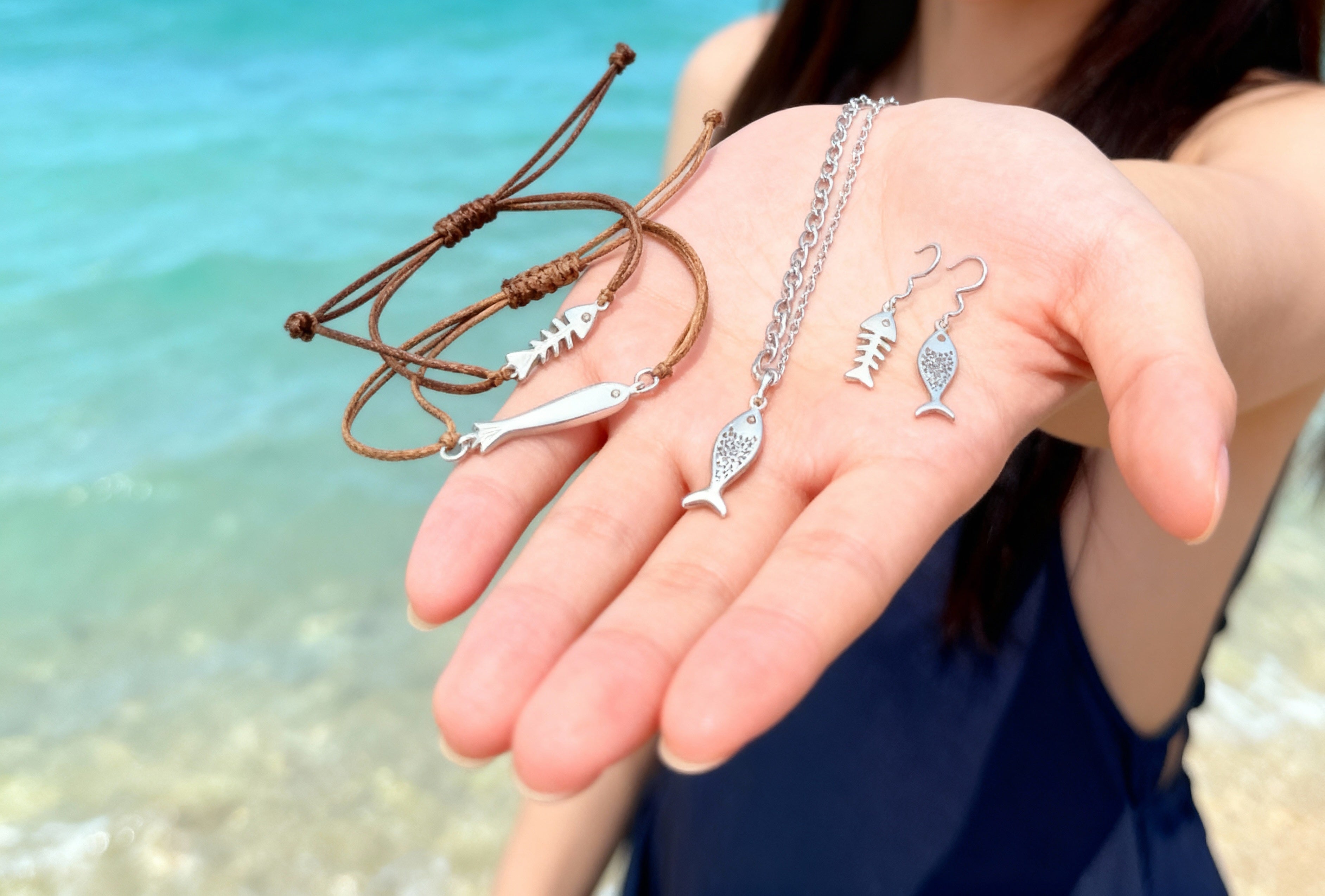 VS9-Silver Fish Bracelet – Symbol of Freedom & Prosperity