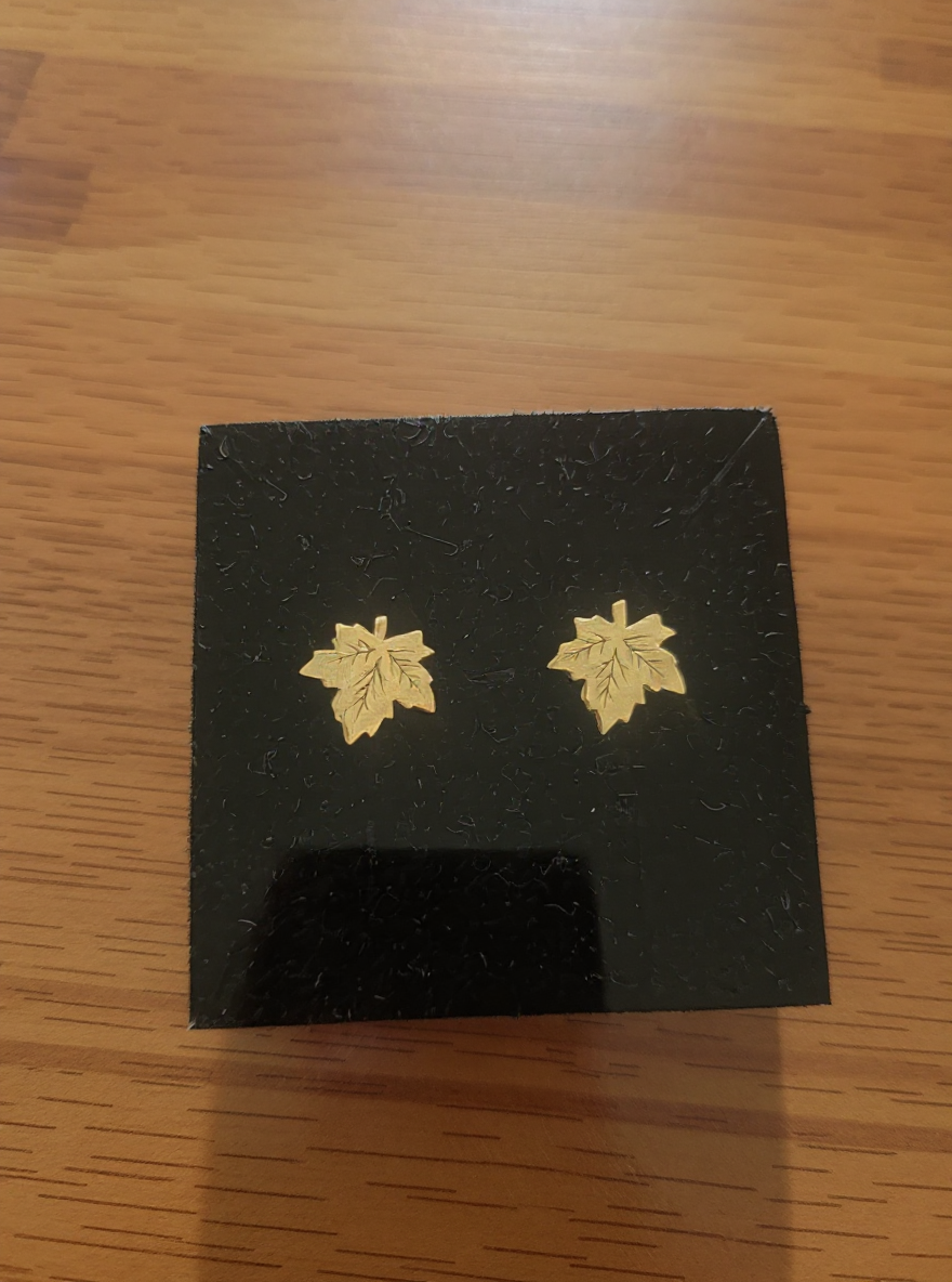 VS3-handcraft Silver Leaf Earrings & Pendant – Nature Inspired Elegance