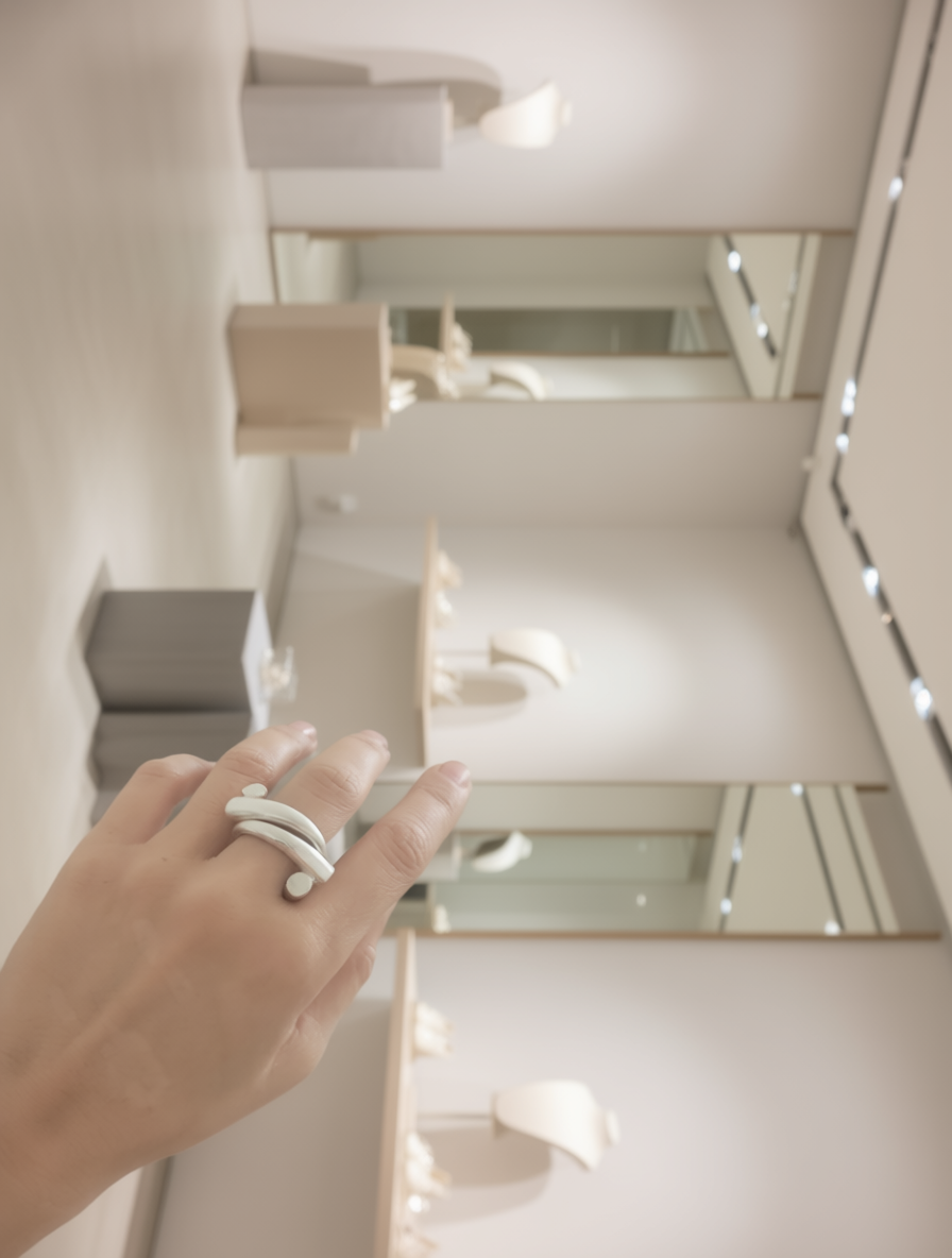 VS14-handcrafted Silver925 rings that can be worn individually or layered together