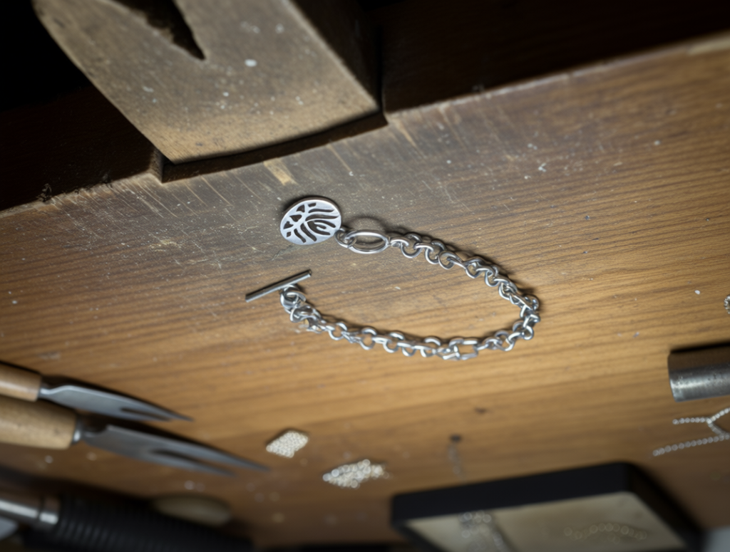 VS23-handcrafted with high quality Silver925, this chain bracelet