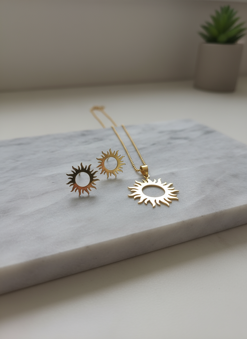 VS27-Let this delicate sun illuminate your soul with its intricate design