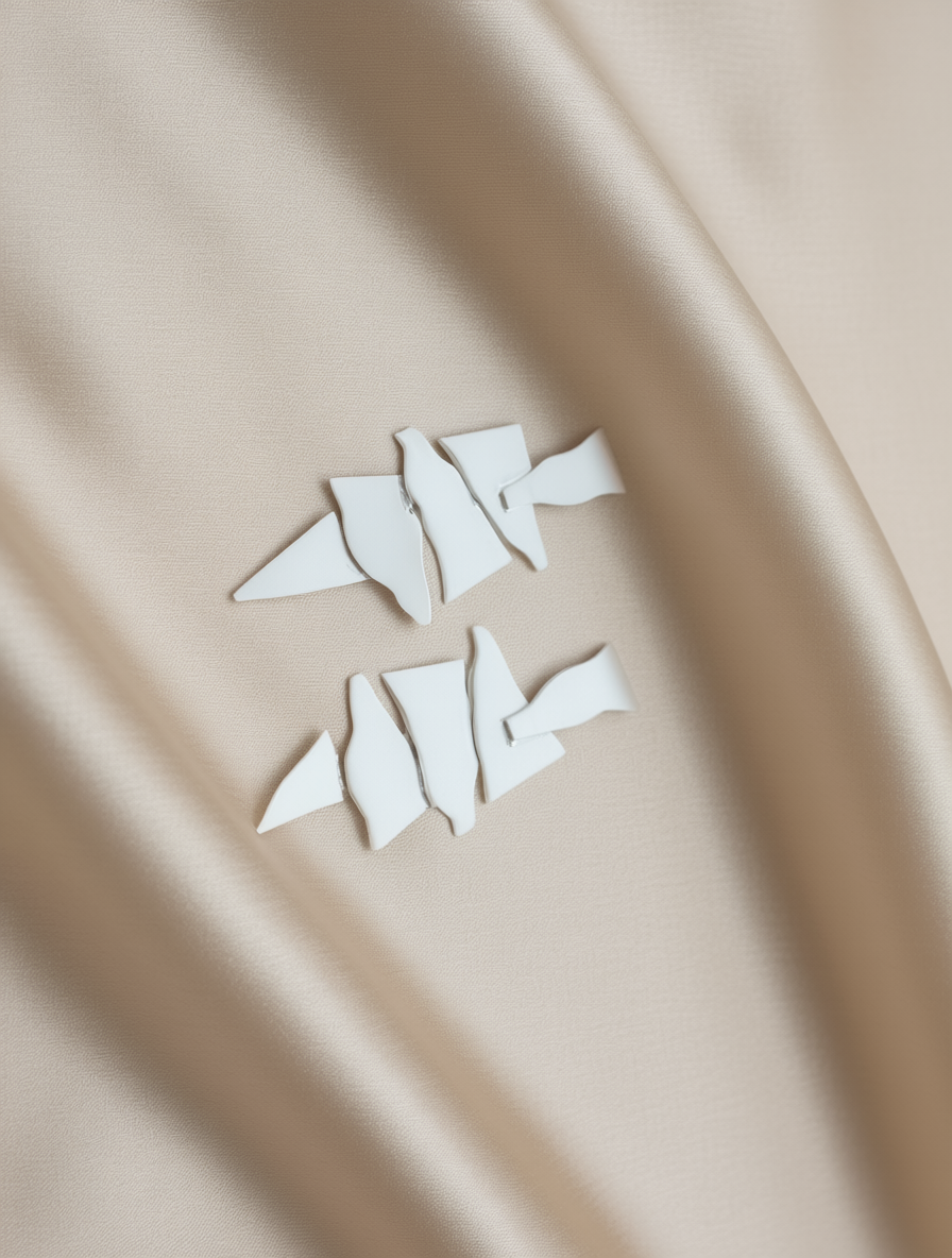 VS16-handcrafted Silver925 earrings symbolize the beauty of imperfection.